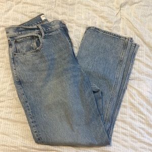 Curve love 90s ultra high rise straight leg jeans